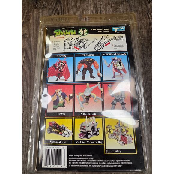 Todd McFarlane Spawn Special Edition Overtkill Action Figure NEW 1994 - Picture 6 of 6